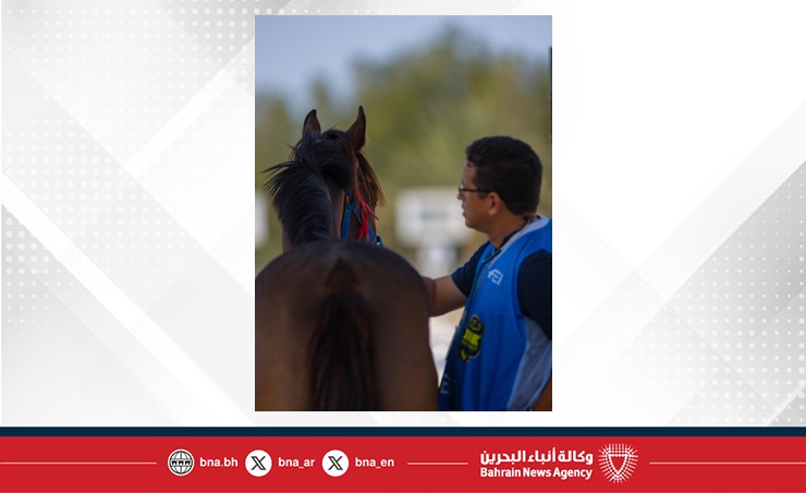 اتحاد الملكي البحريني ينظم الفحص البيطري لمهرجان كأس جلالة الملك المعظم لسباق القدرة